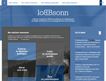 Tablet Screenshot of lobbsonn.com